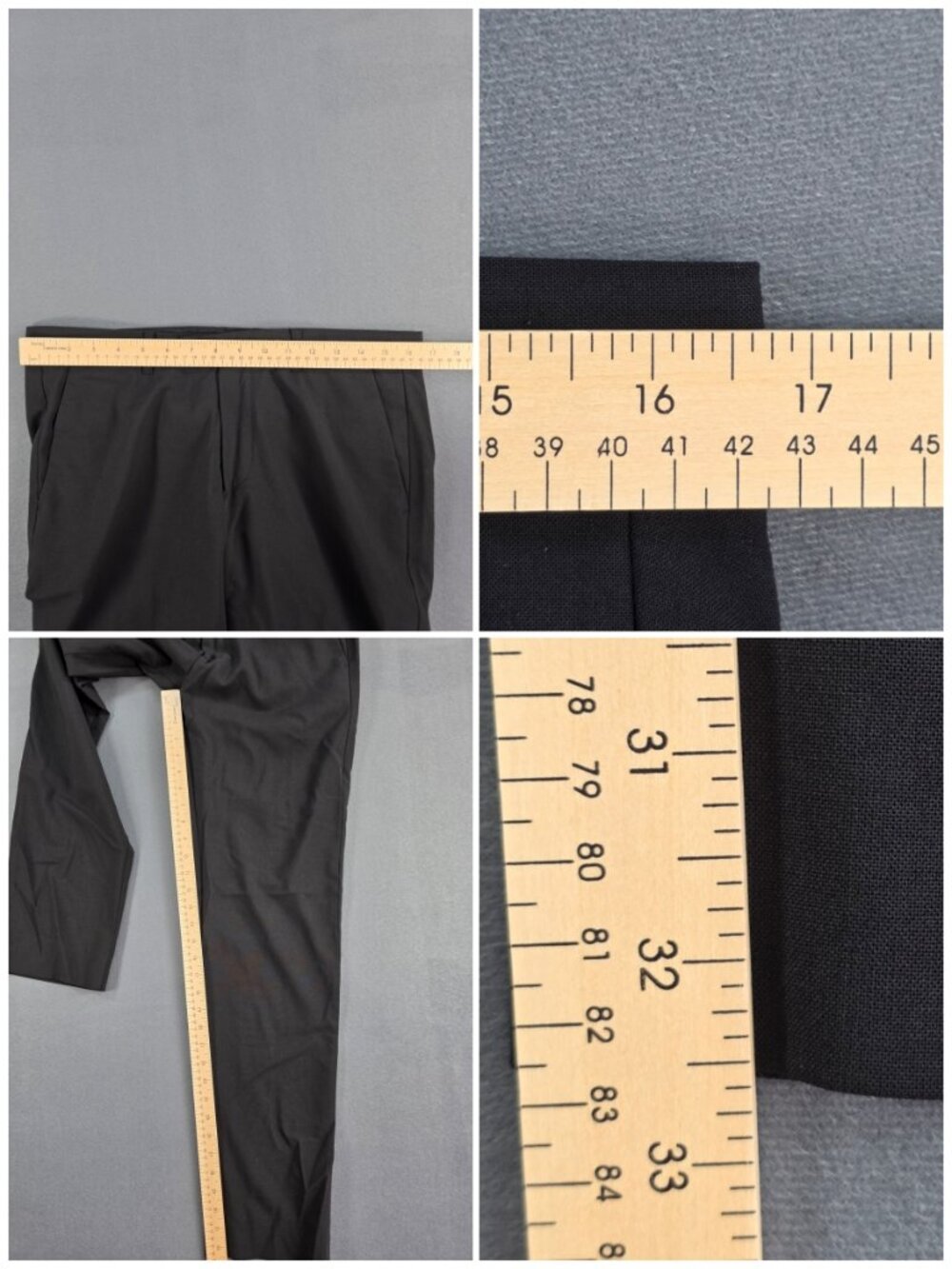 DRYKORN for Beautiful People Mens Wool Blend Dress Pants EU 48 / US W33 Gray - Picture 7 of 12